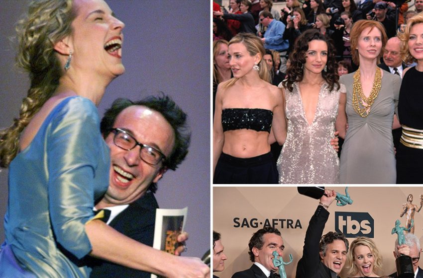  Most Iconic Actor Awards Moments From Brad Pitt, Jennifer Aniston and More