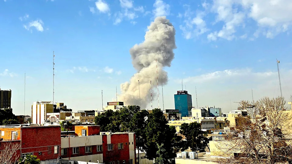After explosions were seen in the Iranian capital, the office of the Israeli Defense Minister issued a statement saying it had launched a preemptive strike against the country. / Getty Images / Getty Images