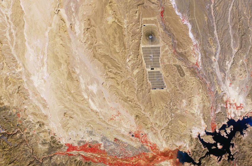  Enormous solar power array seen from orbit photo of the day for March 5, 2026