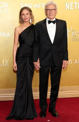 Calista Flockhart and Harison Ford on March 1, 2026Credit: Amy Sussman/Getty