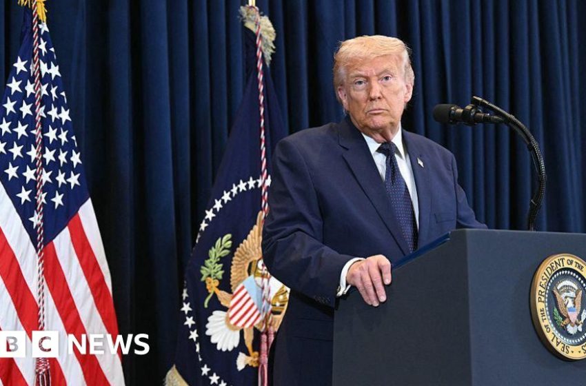  Trump says Putin may be helping Iran 'a bit' as war continues – BBC