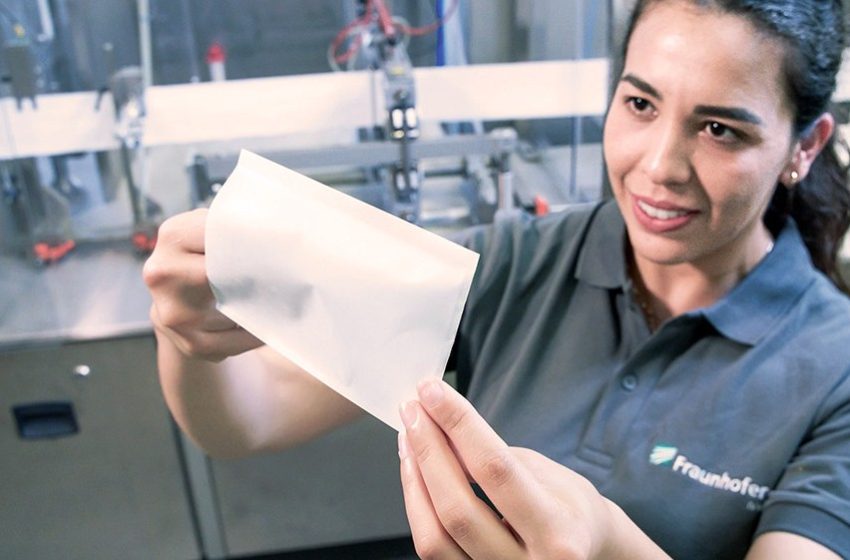  A new manufacturing process uses lasers to seal paper packaging instead of glue