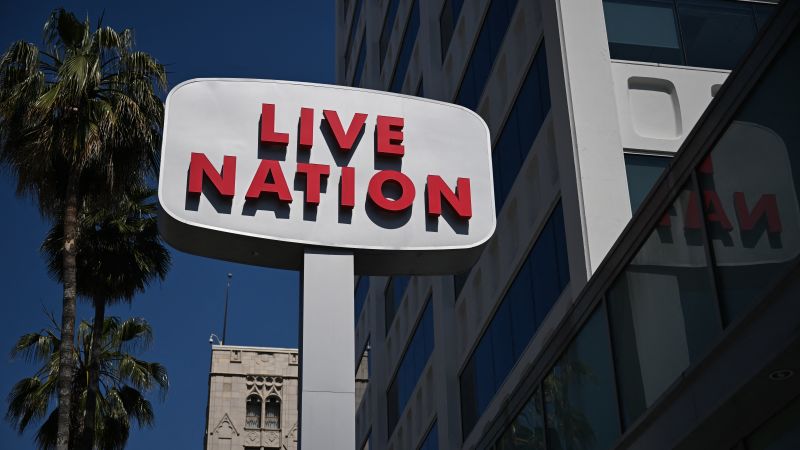  Live Nation settles antitrust lawsuit with Justice Department