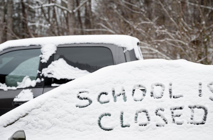  Storm leads to Minnesota school closures, including all in St. Paul, pre-K through 5th in Minneapolis
