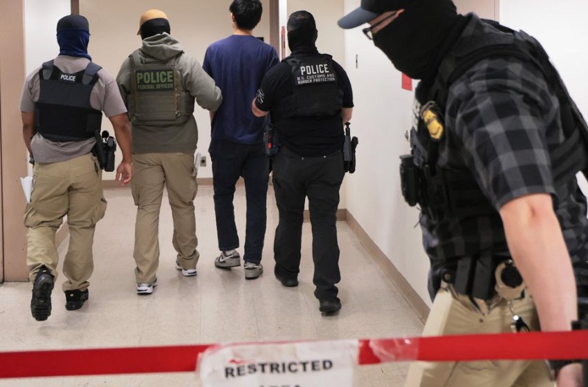  Justice Department tells judge it incorrectly used ICE memo to justify immigration court arrests