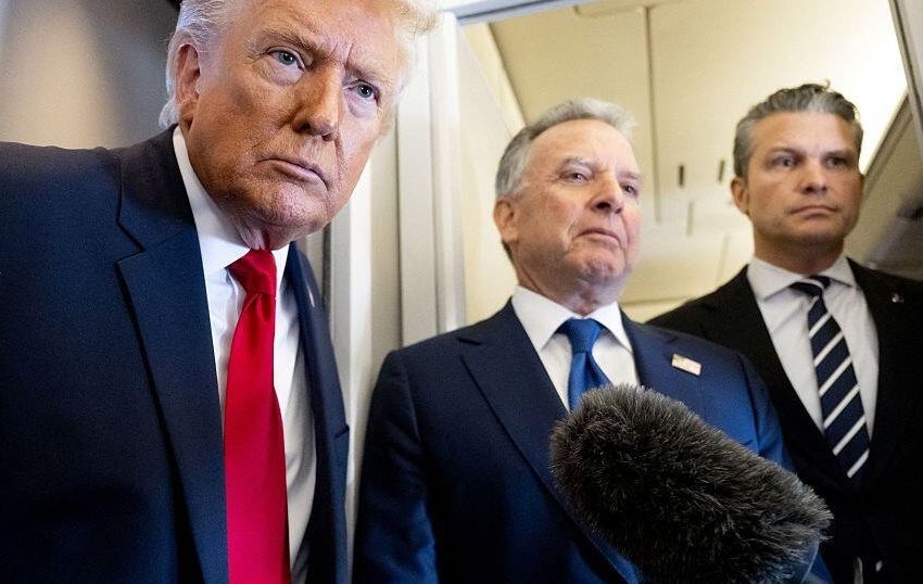  Trump says he believes bombing of Iranian girls’ school was “done by Iran”