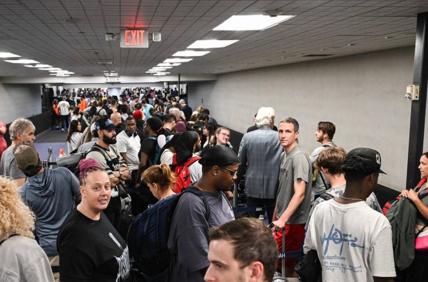  TSA wait times stretch up to 6 hours as ICE and other Homeland Security agents deployed to 14 airports