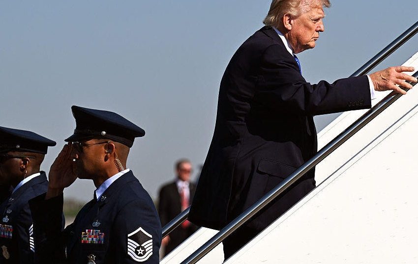  Florida Gov. Ron DeSantis signs bill to rename Palm Beach airport after Trump