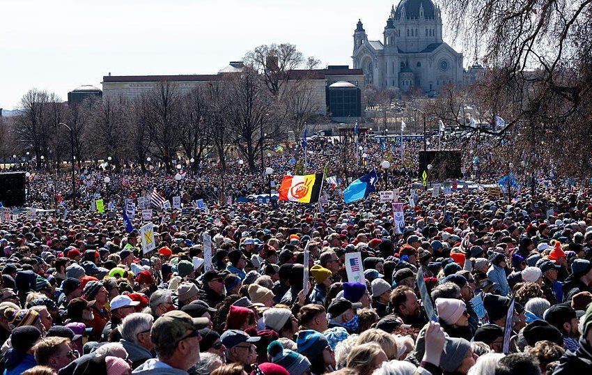  Millions turn out for “No Kings” rallies held worldwide to protest against Trump