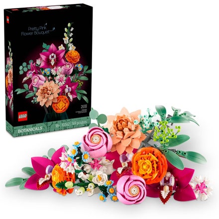 LEGO Botanicals: Pretty Pink Flower Bouquet