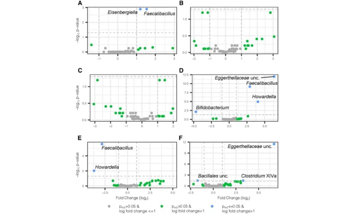 Gut Bacteria Shifts From Aronia Juice Vs. High Fat Diet Across Low And High Inflammation Groups ©frontiers