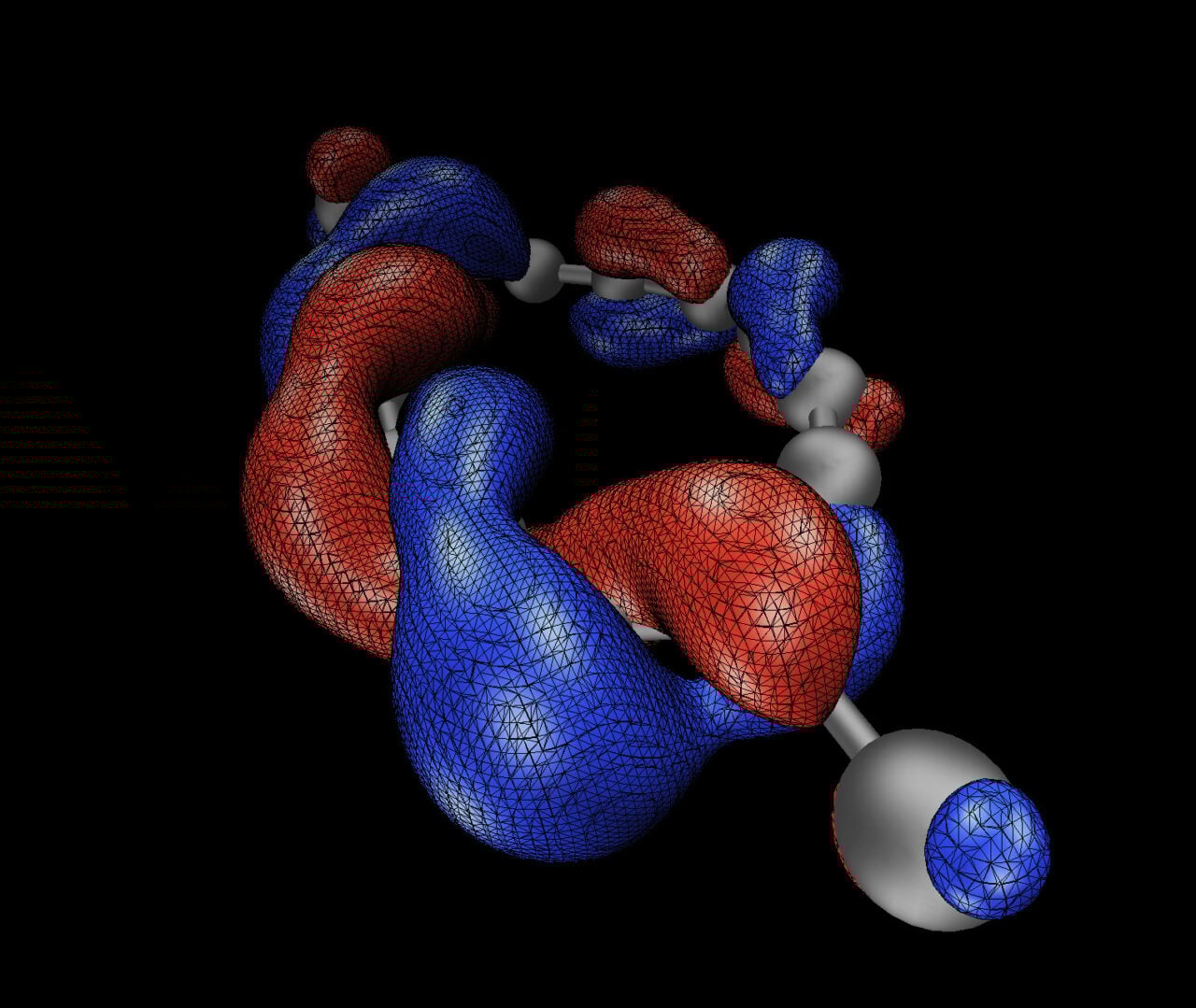 Half Mobius Topology Molecule Side View