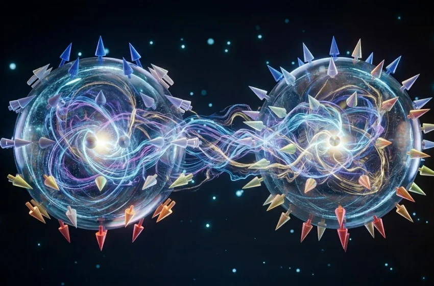  Scientists just found a hidden 48-dimensional world in quantum light