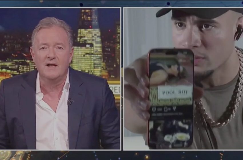  Piers Morgan Ends Interview After Influencer Mentions Wife