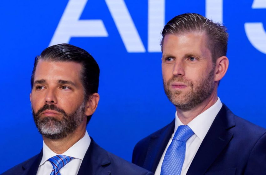  Trump sons back launch of new military drone company – Financial Times