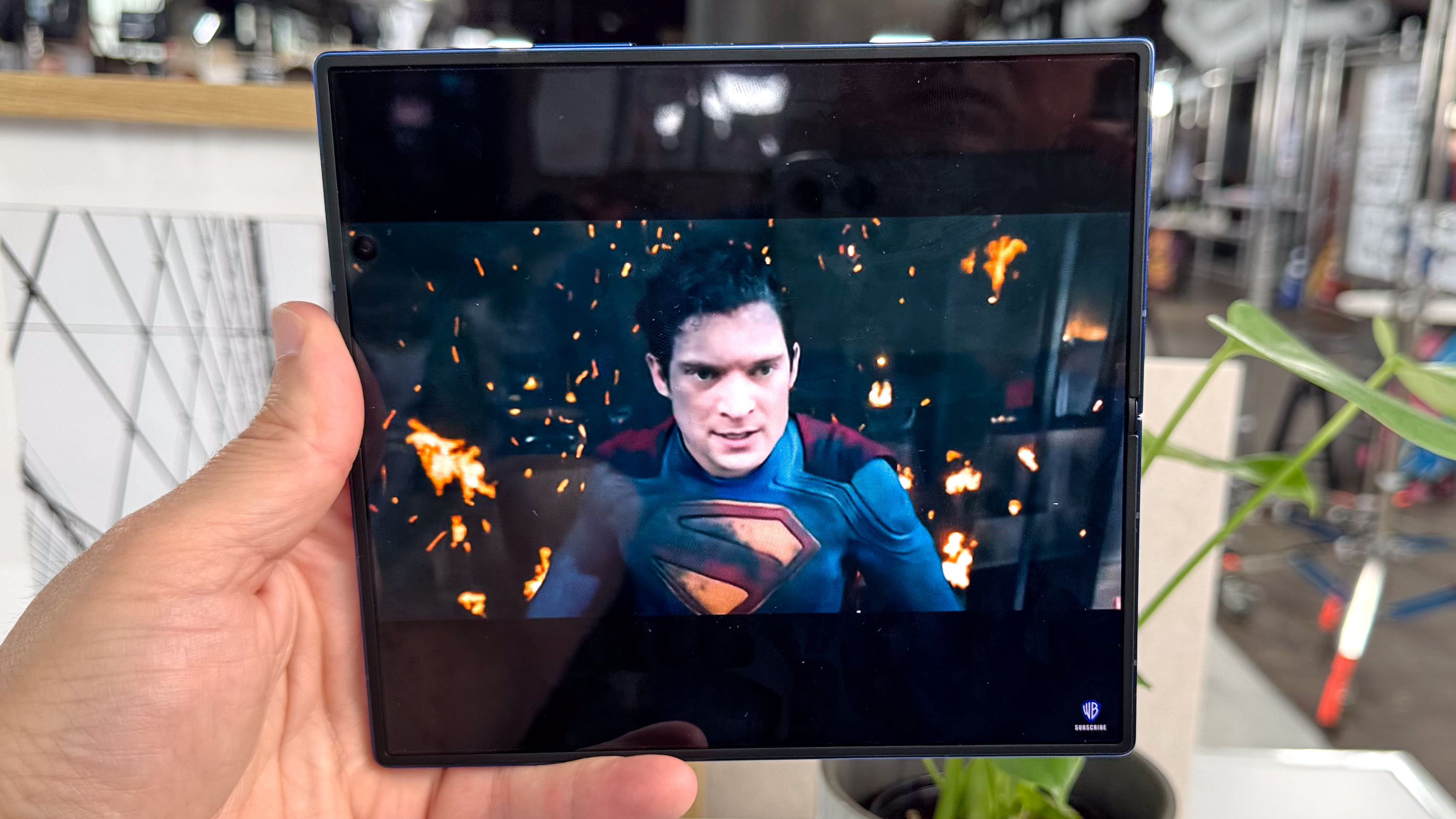 Galaxy Z Fold 7 shown during Samsung hands on event