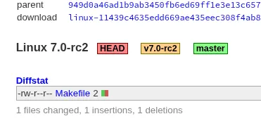  Linux 7.0-rc2 Released: “So I’m Not Super-Happy With How Big This Is”