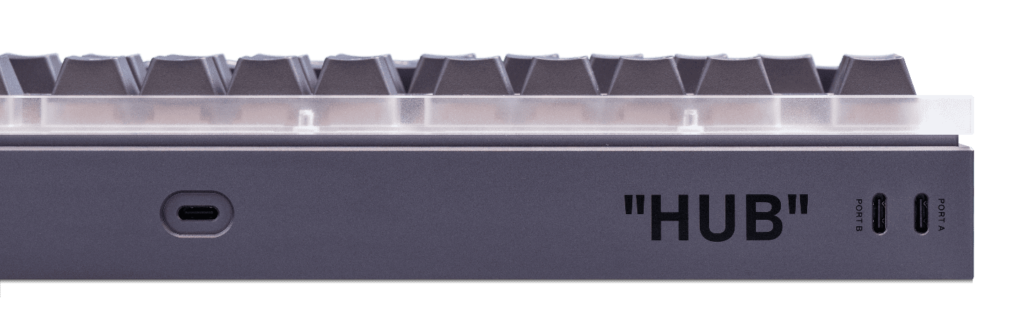 USB-C Hub on the Yoga Creative Keyboard AngryMiao Edition