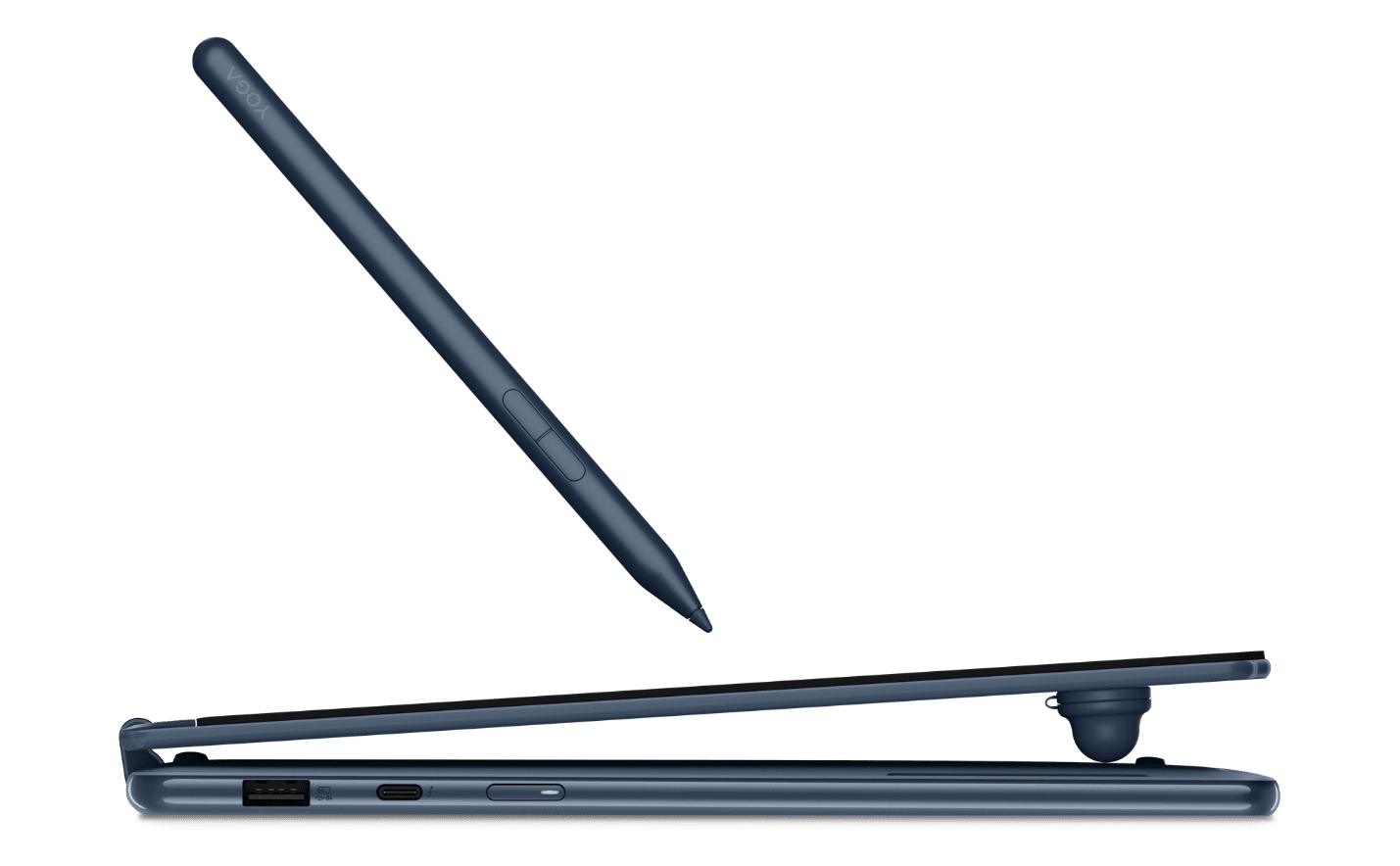 The Yoga 9i 2-in-1 Aura Edition (14”, 11) in Canvas Mode