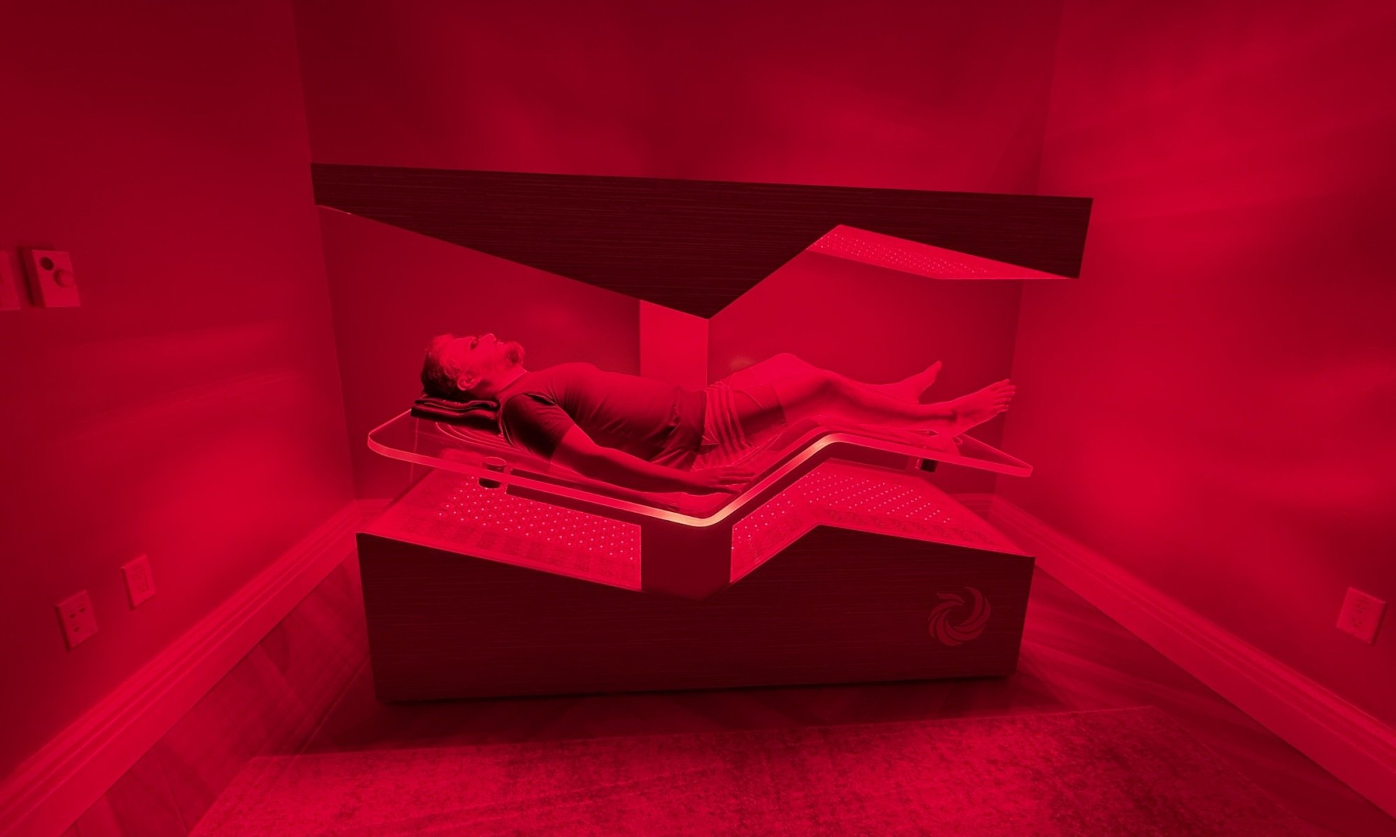 a man inside the ammortal chamber