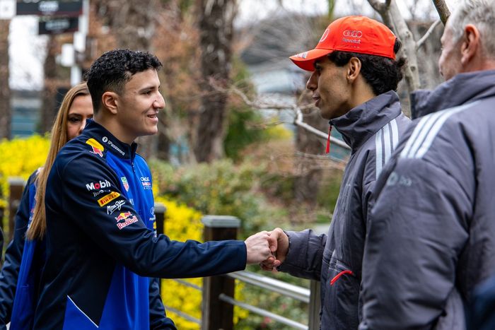 Isack Hadjar, Red Bull Racing, Gabriel Bortoleto, Audi F1 Team