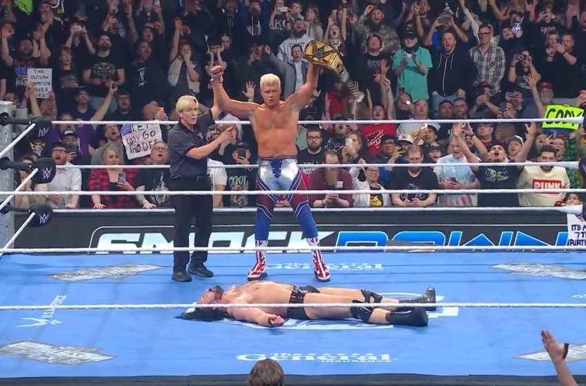  Cody Rhodes Defeats Drew McIntyre, Regains Undisputed WWE Championship On SmackDown