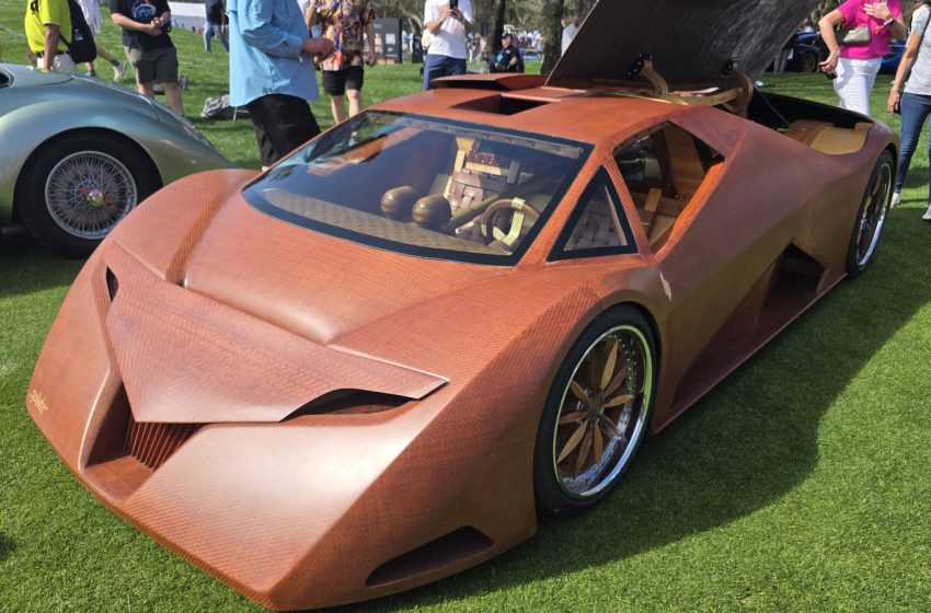  The Splinter Is An Honest-To-Goodness Drivable Sports Car Made Of Wood