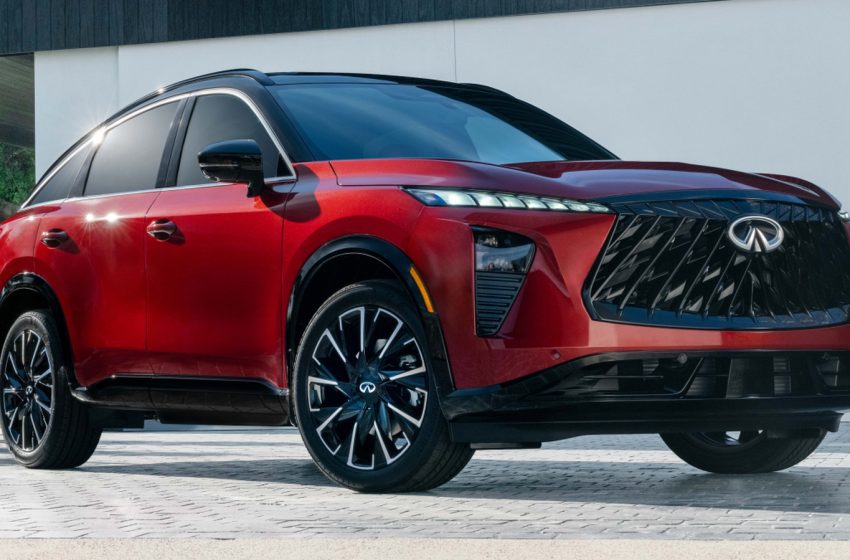  2027 Infiniti QX65’s Most Interesting Attributes Are Its Red Paint And Headrests