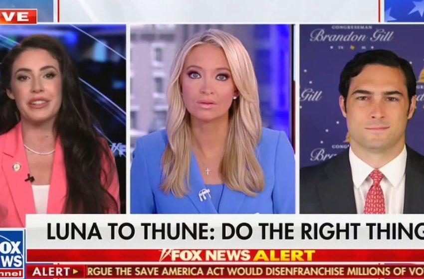  Anna Paulina Luna Slaps Thune With Tough Ultimatum On Fox