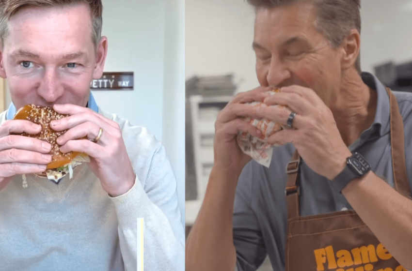  McDonald’s CEO’s viral burger taste test has a silver lining