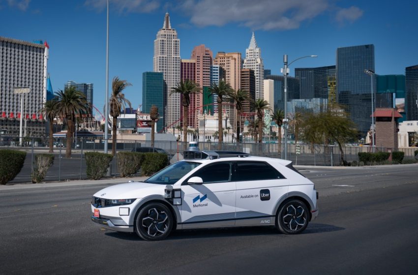  Motional robotaxis join the Uber app in Vegas two years after major reset