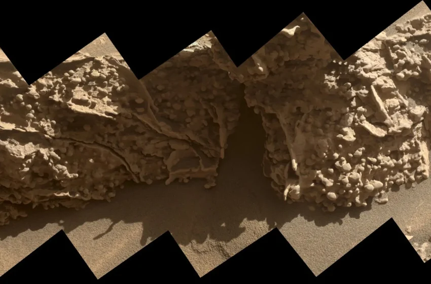  NASA’s Curiosity rover investigates strange spiderweb ridges on Mars