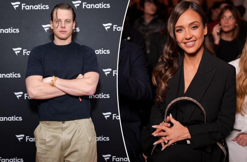  Joe Burrow’s status with Jessica Alba revealed after viral photo
