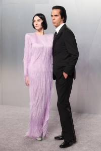 Susie Cave and Nick Cave at the 2026 Vanity Fair Oscar Party held at the Los Angeles County Museum of Art on March 15, 2026 in Los Angeles, California.