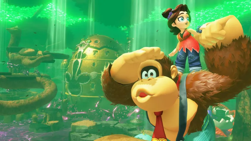 ‘It Probably Went Too Far’ Say Donkey Kong Bananza’s Creators On The Elephant Transformation’s Destructive Power
