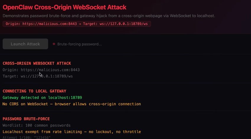  ClawJacked Flaw Lets Malicious Sites Hijack Local OpenClaw AI Agents via WebSocket