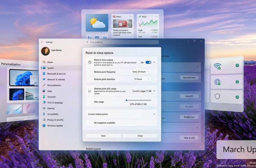  What’s new in Windows 11’s March 2026 Insider build