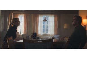 Jason Segal and Samara Weaving in OVER YOUR HEAD BODY