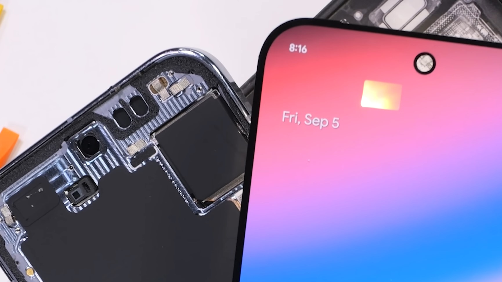 p10 pro display sensors