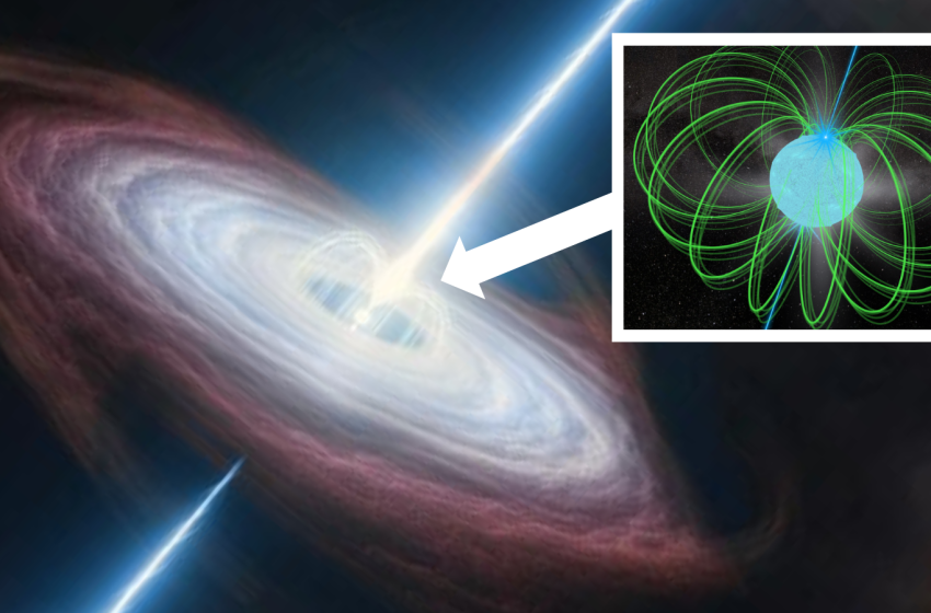  Astronomers witness colossal supernova explosion create one of the most magnetic stars in the universe for the first time