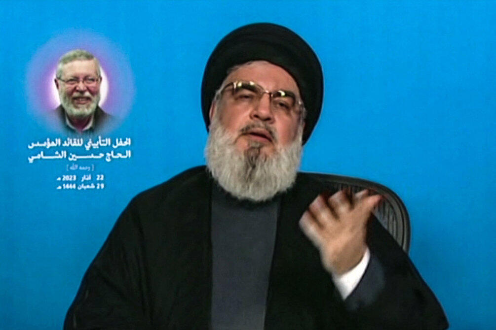 Slain Hezbollah leader Hassan Nasrallah (Photo: Al-Manar/AFP) חסן נסראללה
