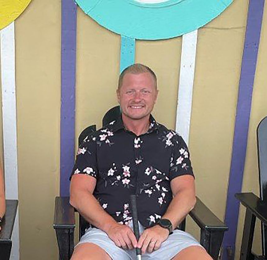 Hughes is seen in a 2024 image from his Facebook page.