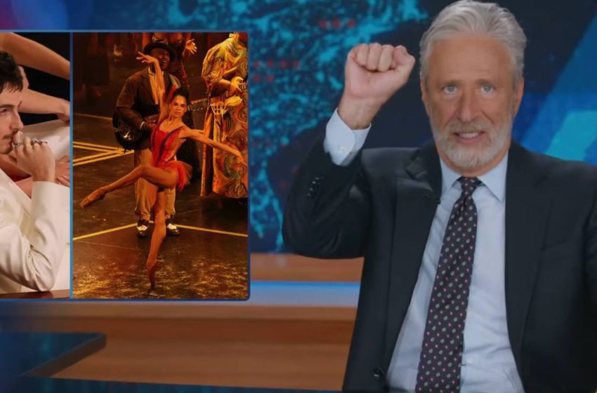  Jon Stewart Says ‘Opera and Ballet Have Defeated’ Timothée Chalamet