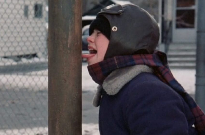  Don’t lick that cold metal pole in winter—if you do, don’t panic