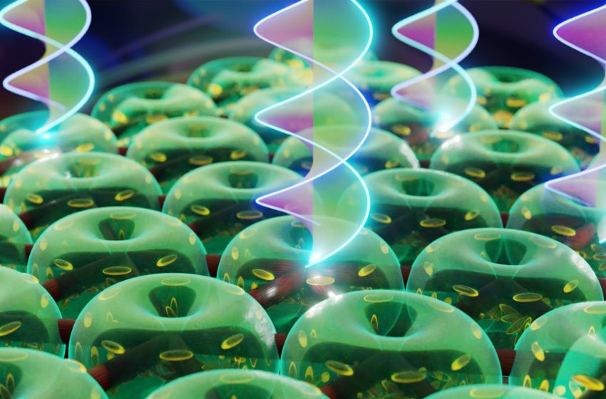  Scientists create tornado of light to power lasers, quantum devices