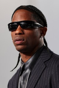 Travis Scott at the 2026 Vanity Fair Oscar Party held at the Los Angeles County Museum of Art on March 15, 2026 in Los Angeles, California.