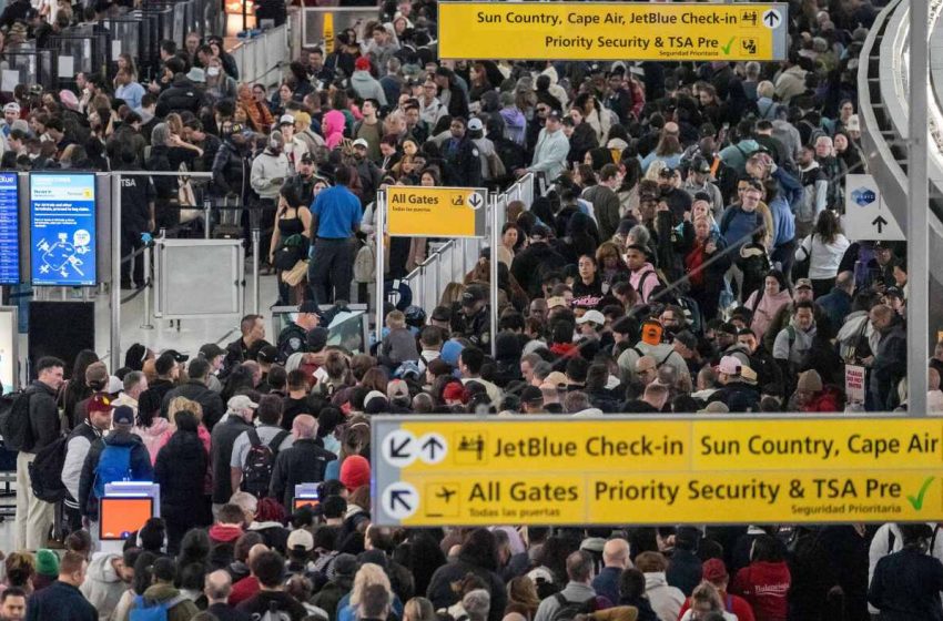  ICE officers set to deploy to airports as delays mount : NPR