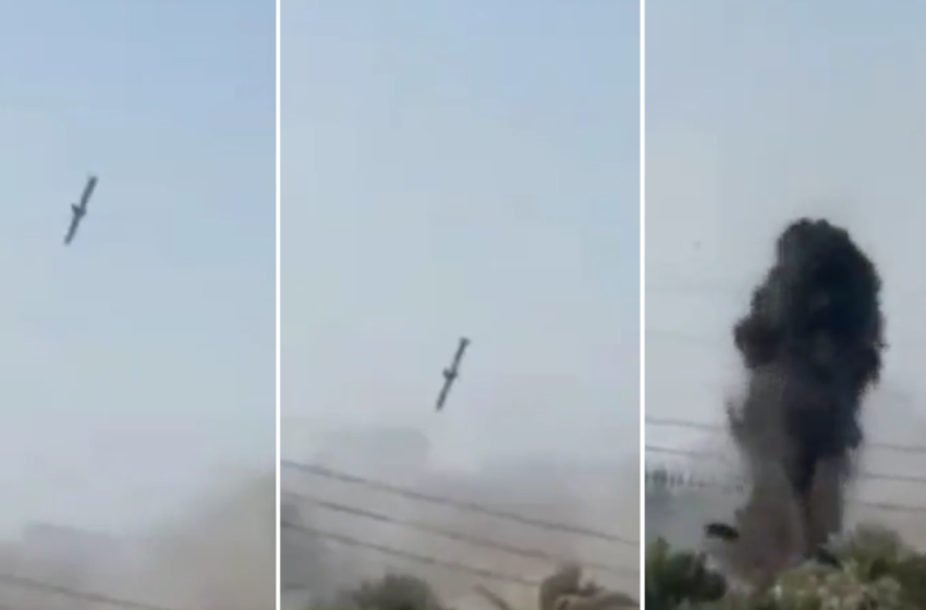  Video appears to show U.S. missile striking Iranian school compound : NPR