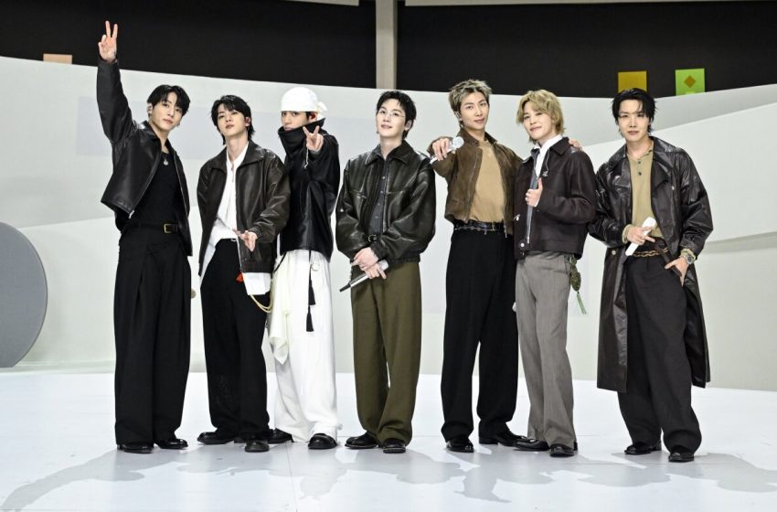  BTS rampages to the top of the charts : NPR