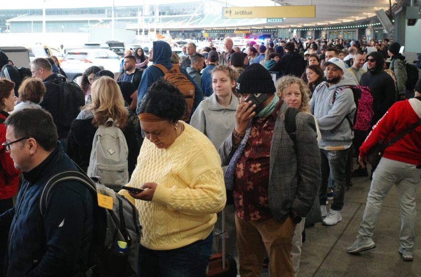  Tips for flying as shutdown, TSA delays hit airports : NPR